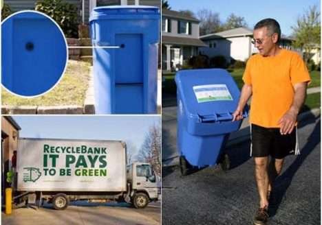 “RecycleBank” paga aos consumidores que reciclam seu lixo “RecycleBank” paga aos consumidores que reciclam seu lixo