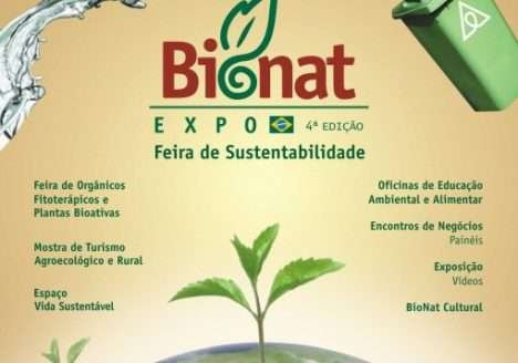 Bionat Expo: 8ª Edição da Feira de Produtos Orgânicos, Sustentáveis e Economia Solidária Bionat Expo: 8ª Edição da Feira de Produtos Orgânicos, Sustentáveis e Economia Solidária
