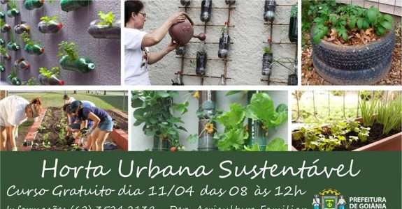 Prefeitura de Goiânia lança curso de Horta Urbana Sustentável