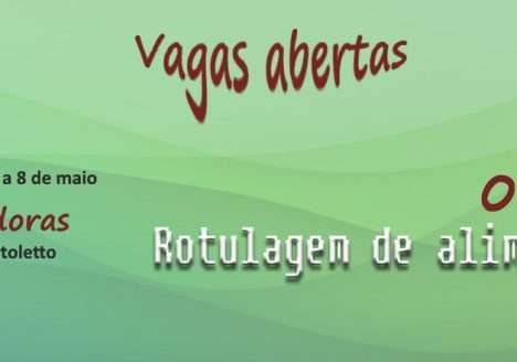 Oficina Online Gratuita sobre Rotulagem de Alimentos