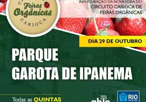 Arpoador, RJ, recebe nova feira orgânica Arpoador, RJ, recebe nova feira orgânica