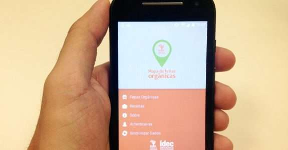 Aplicativo mostra rota mais rápida para feiras orgânicas