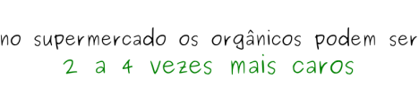 Alimentos sem veneno são sempre mais caros? Alimentos sem veneno são sempre mais caros?