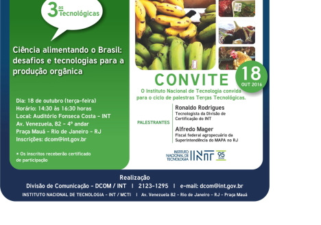 Desafios e Tecnologias para a Produção Orgânica Desafios e Tecnologias para a Produção Orgânica