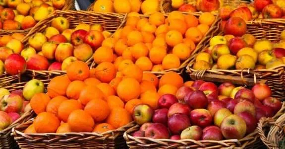 Respiração de frutas e hortaliças