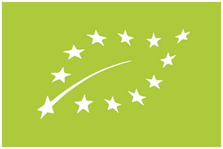 Selo de alimento orgânico da União Europeia (Imagem: Reprodução/Internet)