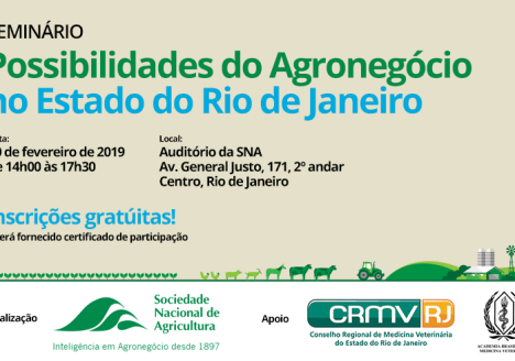 Seminário: Possibilidades do Agronegócio no Estado do Rio de Janeiro
