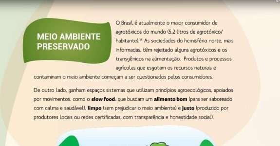 MMA: 300 mil produtores orgânicos até 2014