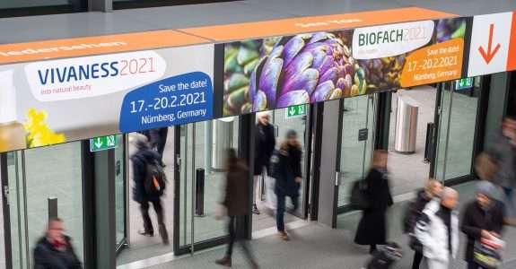 Feiras orgânicas Biofach e Vivaness, 2021, em formato digital