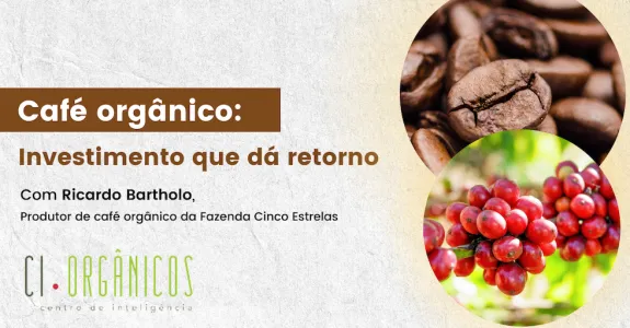 Café orgânico: Investimento que dá retorno