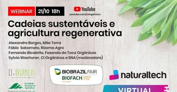 Cadeias Sustentáveis e Agricultura Regenerativa