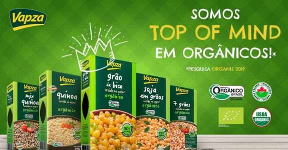 “Vapza é Top Of Mind de Orgânicos em 2019