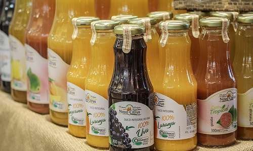Sucos e geléias orgânicas gaúchas