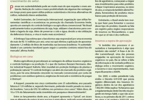 Insumos orgânicos nas páginas da Revista A Lavoura Insumos orgânicos nas páginas da Revista A Lavoura