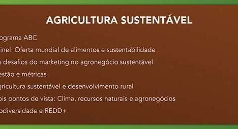Agricultura Sustentável é tema da ExpoSustentat