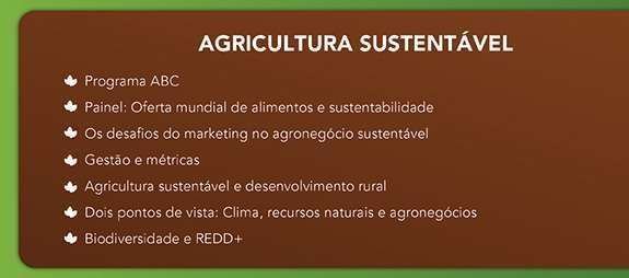 Agricultura Sustentável é tema da ExpoSustentat