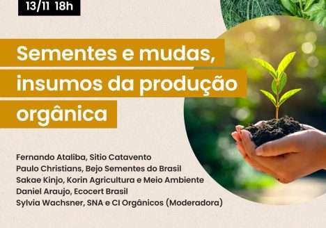 Empresas se mobilizam para aumentar a oferta de bioinsumos na produção orgânica Empresas se mobilizam para aumentar a oferta de bioinsumos na produção orgânica