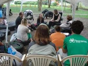 Rodas de Conversas promovidas no local reúnem nutricionistas esportivos para debater temas de interesse dos freqüentadores da feira