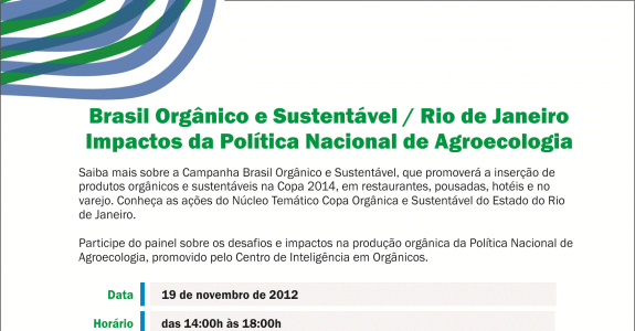 Seminário Brasil Orgânico e Sustentável