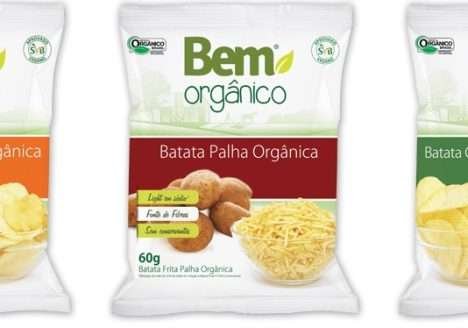 Bem Orgânico lança a 1ª Batata frita orgânica do Brasil Bem Orgânico lança a 1ª Batata frita orgânica do Brasil