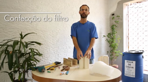 confecção do filtro