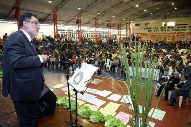 Anúncio foi feito pelo ministro do Desenvolvimento Agrário (MDA), Patrus Ananias, durante a Plenária dos Movimentos Sociais do Campo de São Paulo. Foto: Rômulo Serpa/MDA