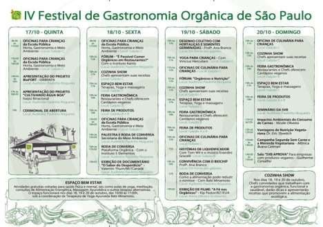Festival de Gastronomia Orgânica de São Paulo Festival de Gastronomia Orgânica de São Paulo