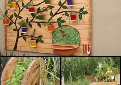 Hortas criativas para montar em casa Hortas criativas para montar em casa