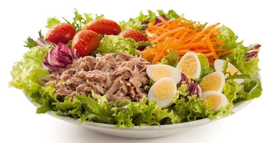 Salada comercializada atualmente nas lojas do McDonald's (Foto: Divulgação)