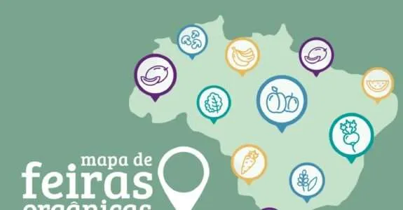 Mapeamento das feiras pelo Brasil fortalecendo a agricultura orgânica