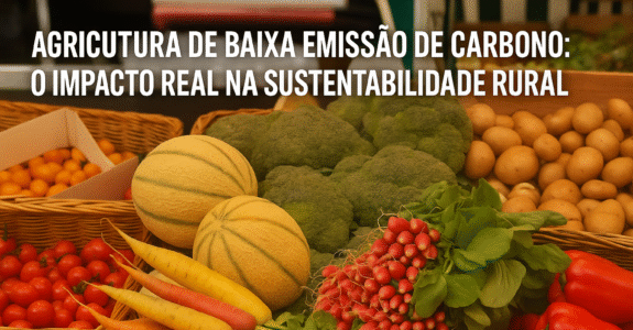 Agricultura de Baixa Emissão de Carbono: O Impacto Real na Sustentabilidade Rural Agricultura de Baixa Emissão de Carbono: O Impacto Real na Sustentabilidade Rural