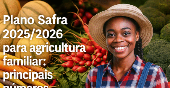 Plano Safra 2025/2026 para agricultura familiar: principais números