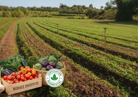Uma perspectiva do Instituto Rodale incorporando a certificação orgânica regenerativa