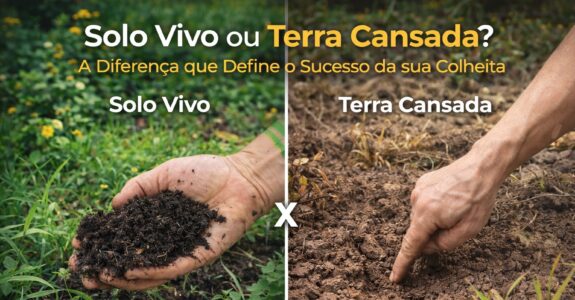 Solo Vivo ou Terra Cansada? A Diferença que Define o Sucesso da sua Colheita