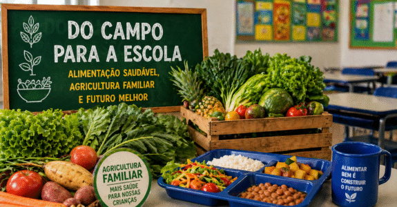 Mais da metade da merenda escolar vem da agricultura familiar em Londrina