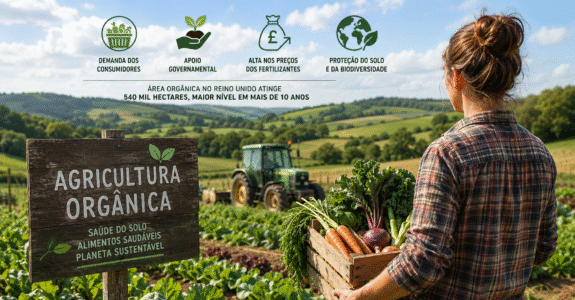 Agricultores adotam o sistema orgânico para atender à demanda dos consumidores e proteger a terra