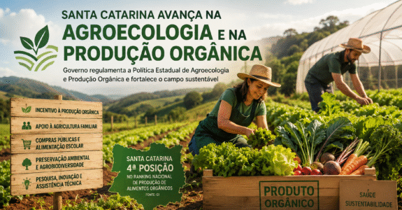Governo do Estado amplia valorização dos alimentos orgânicos com nova regulamentação