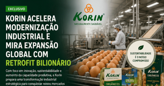 Korin acelera modernização industrial e mira expansão global com retrofit bilionário.